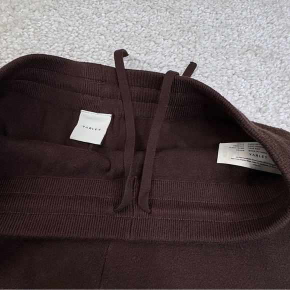 Varley Kent Lounge Pant Brown Comfy Soft Knit. VAR01672 XL - Picture 8 of 16